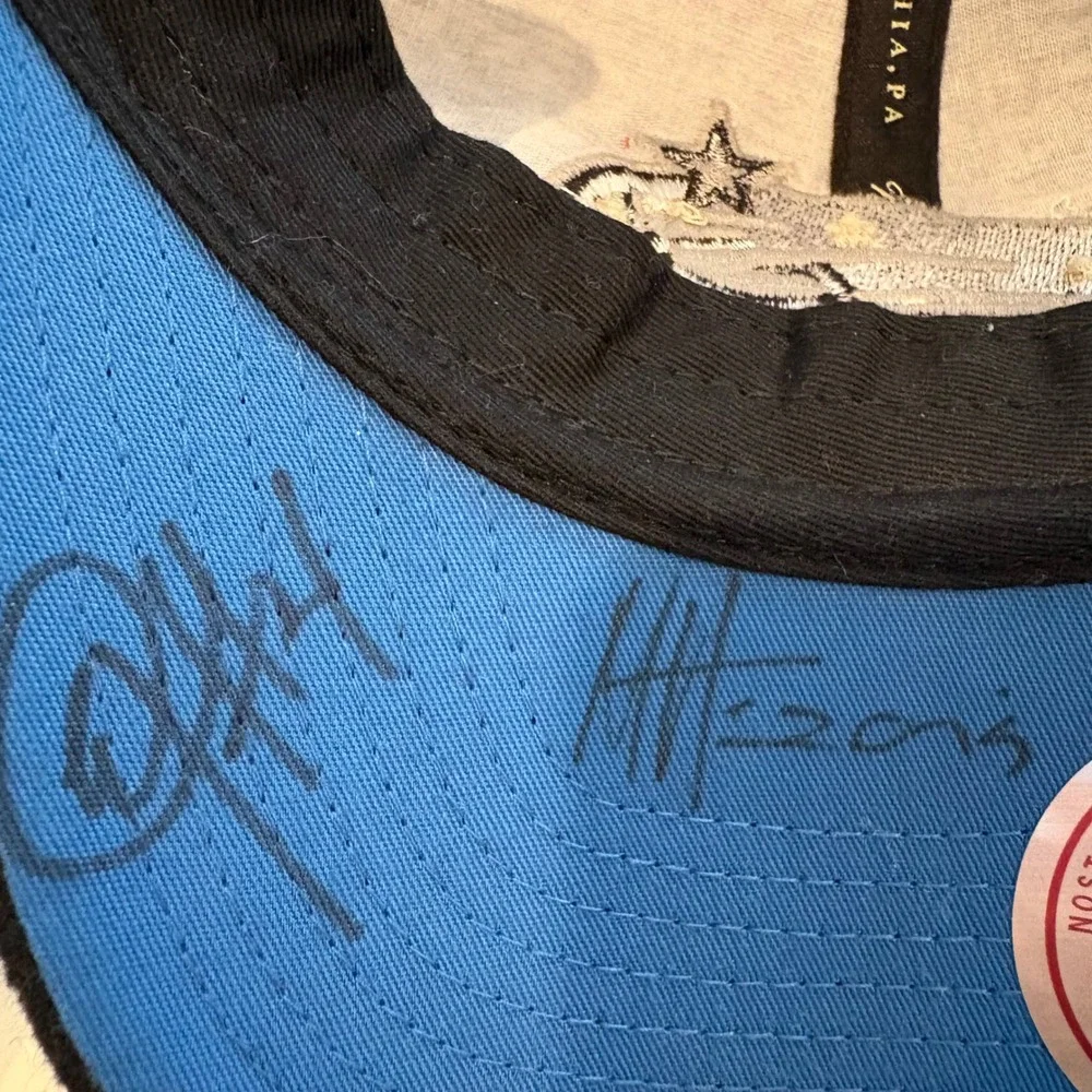 Mitchell &‎ Ness Orlando Magic Snapback Hat Signed OSFA Black Trucker Cap NBA